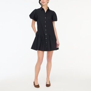 J.Crew Bubble-sleeve Shirtdress